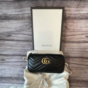 Brand New! Gucci Marmont mini with Metal Chain